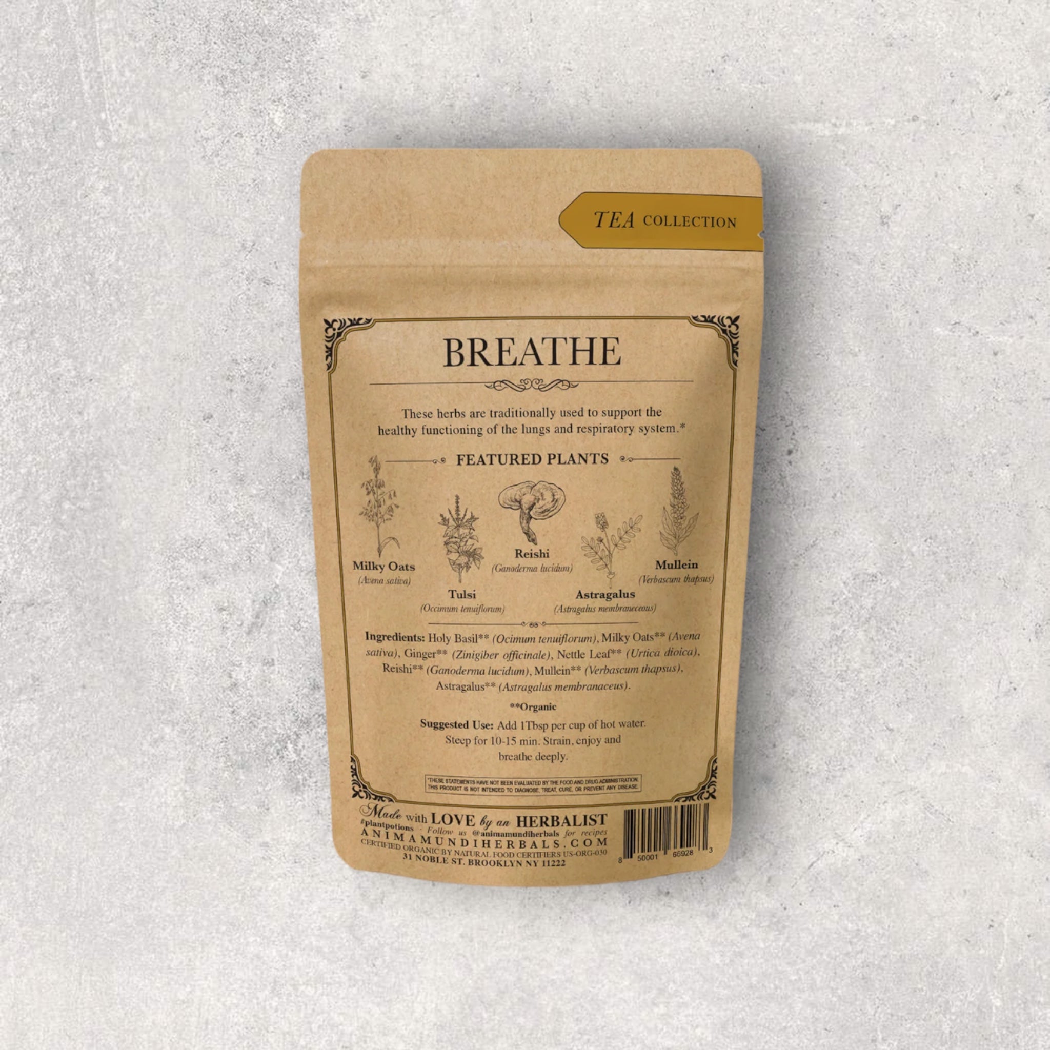 Breathe  |  Lung Tonic Tea  l  Anima Mundi