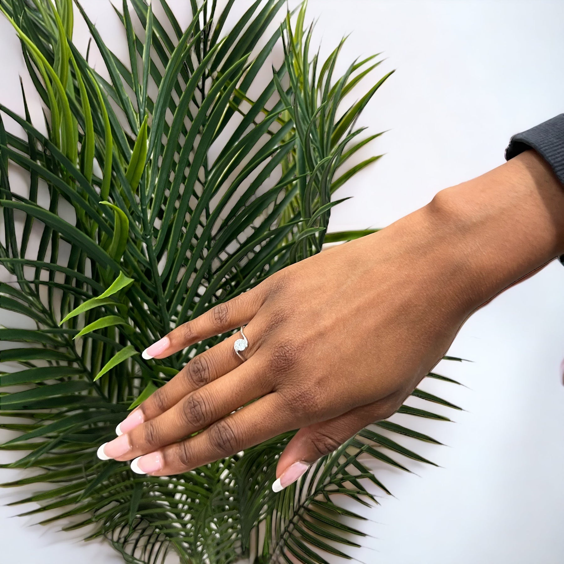 Bague aigue-marine | Argent sterling | Bijoux