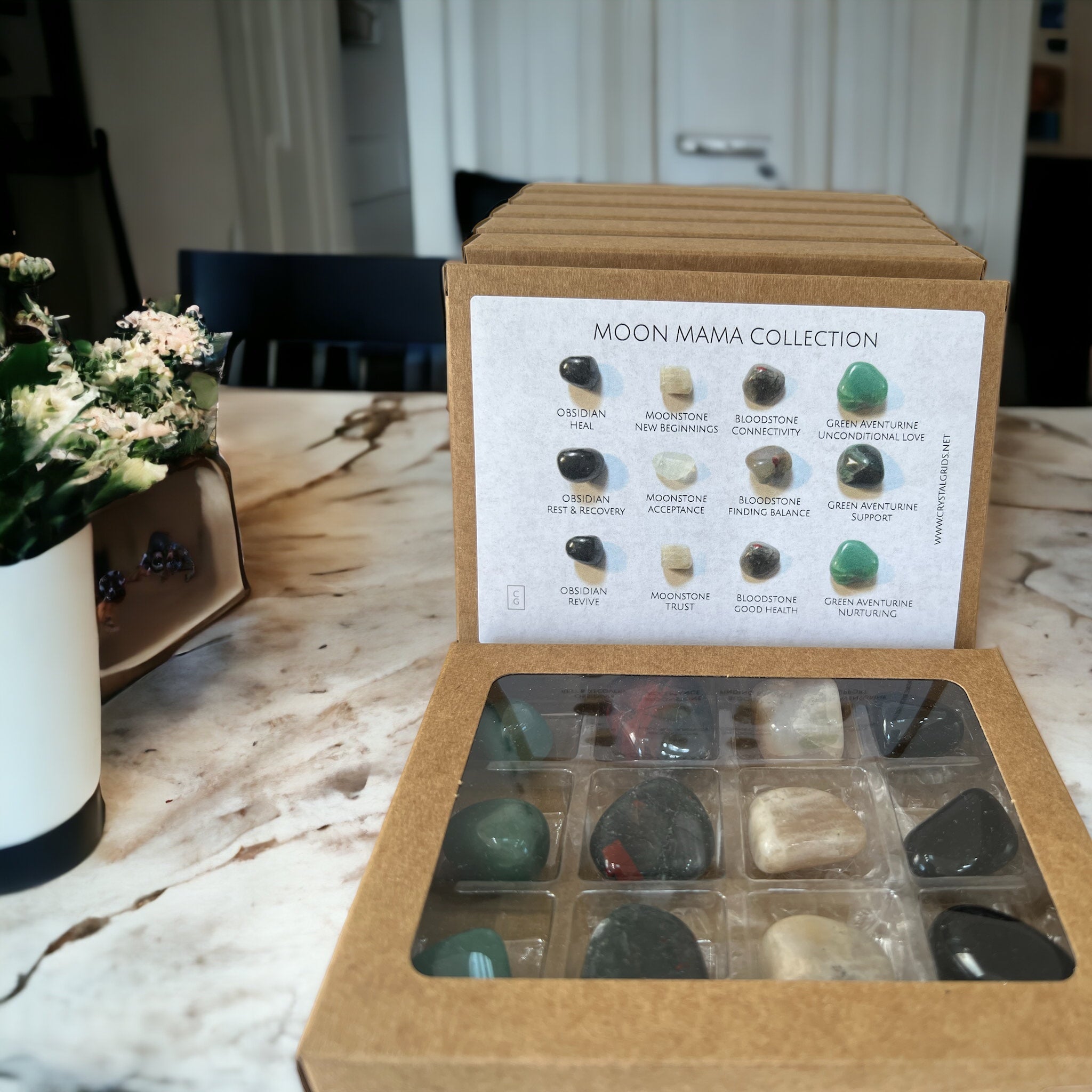 Collection Maman Lune | Coffret en cristal