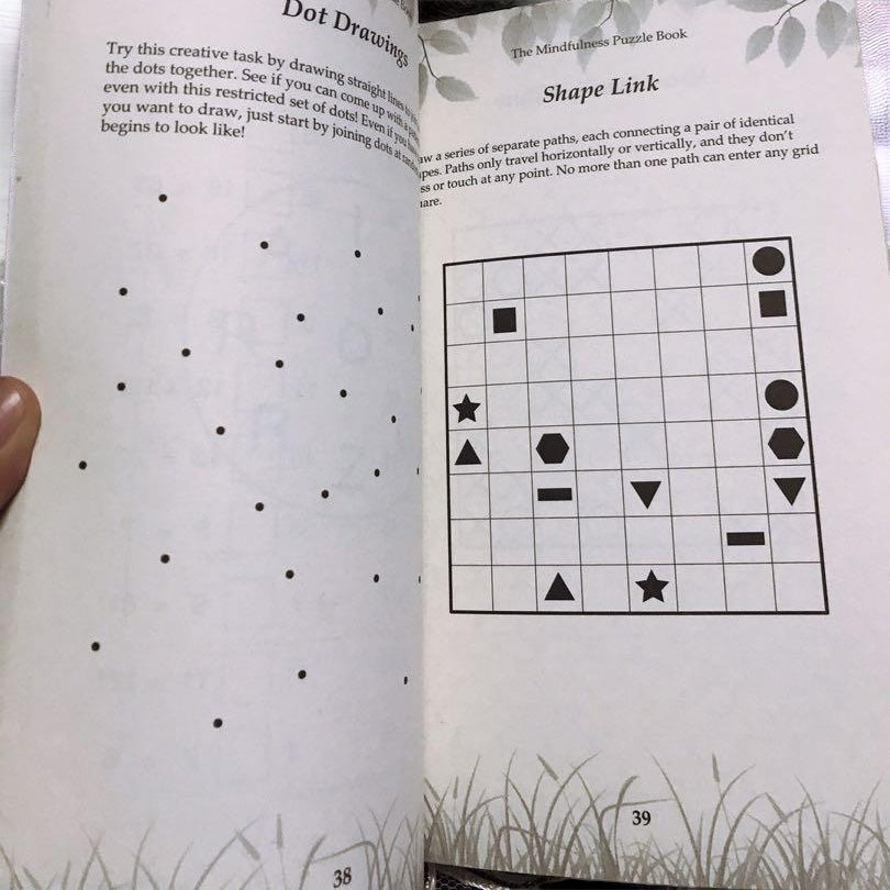 The Mindfulness Puzzle Book  |  English Book