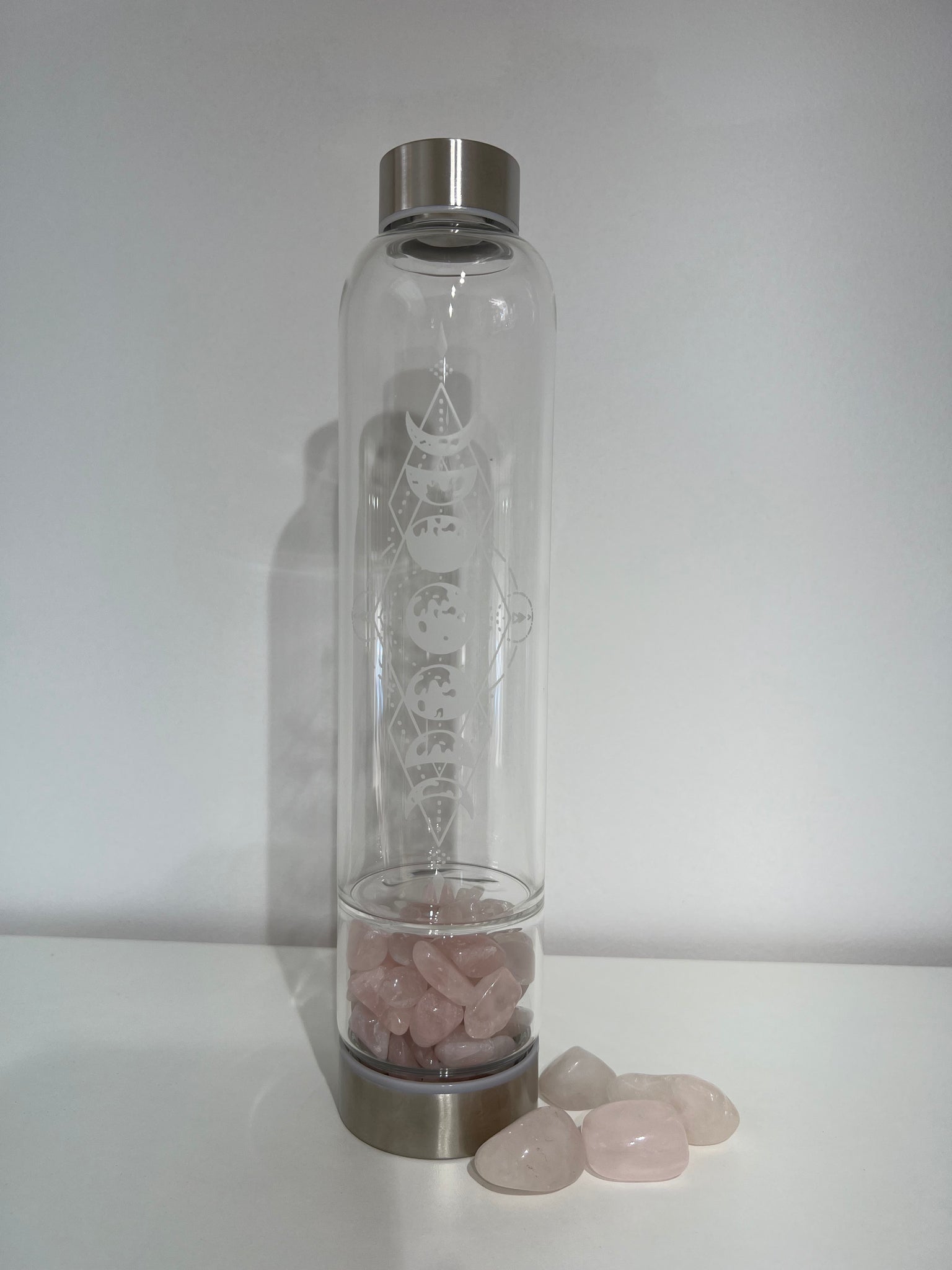 Crystal Infused Water |  Glass Bottle