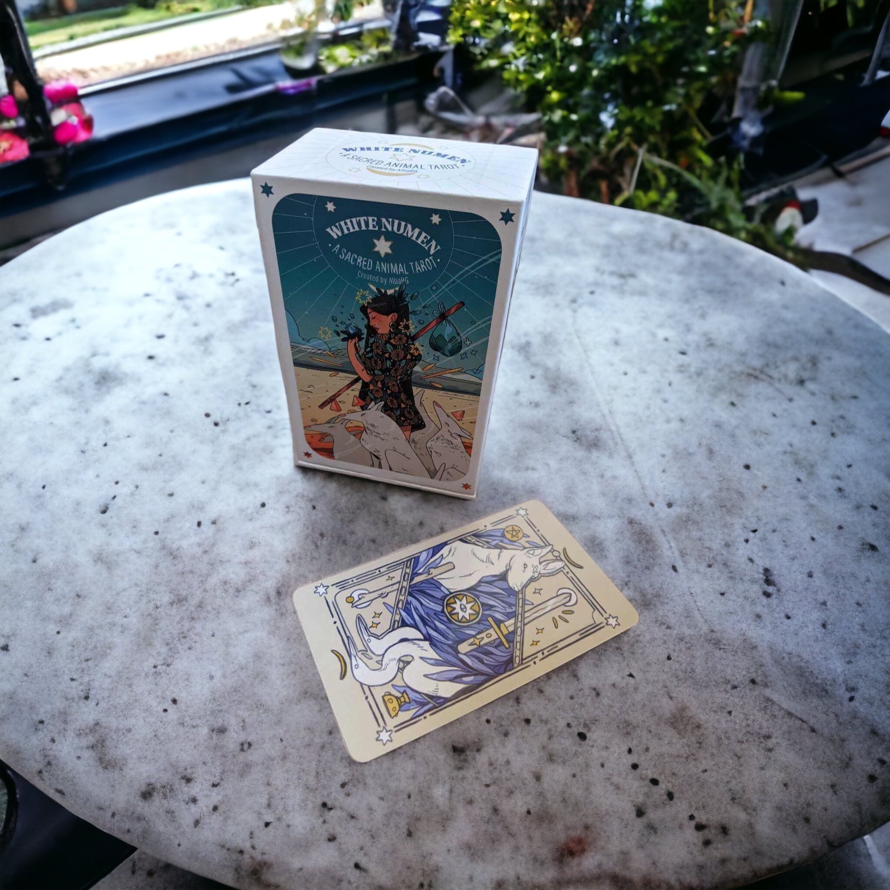 White Numen Tarot  |  Tarot Cards