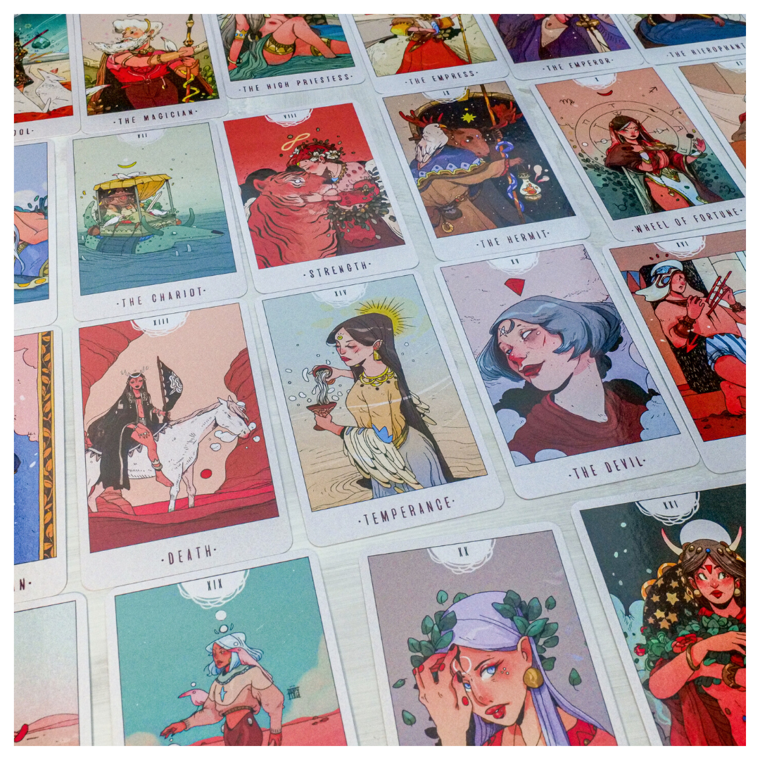 White Numen Tarot  |  Tarot Cards