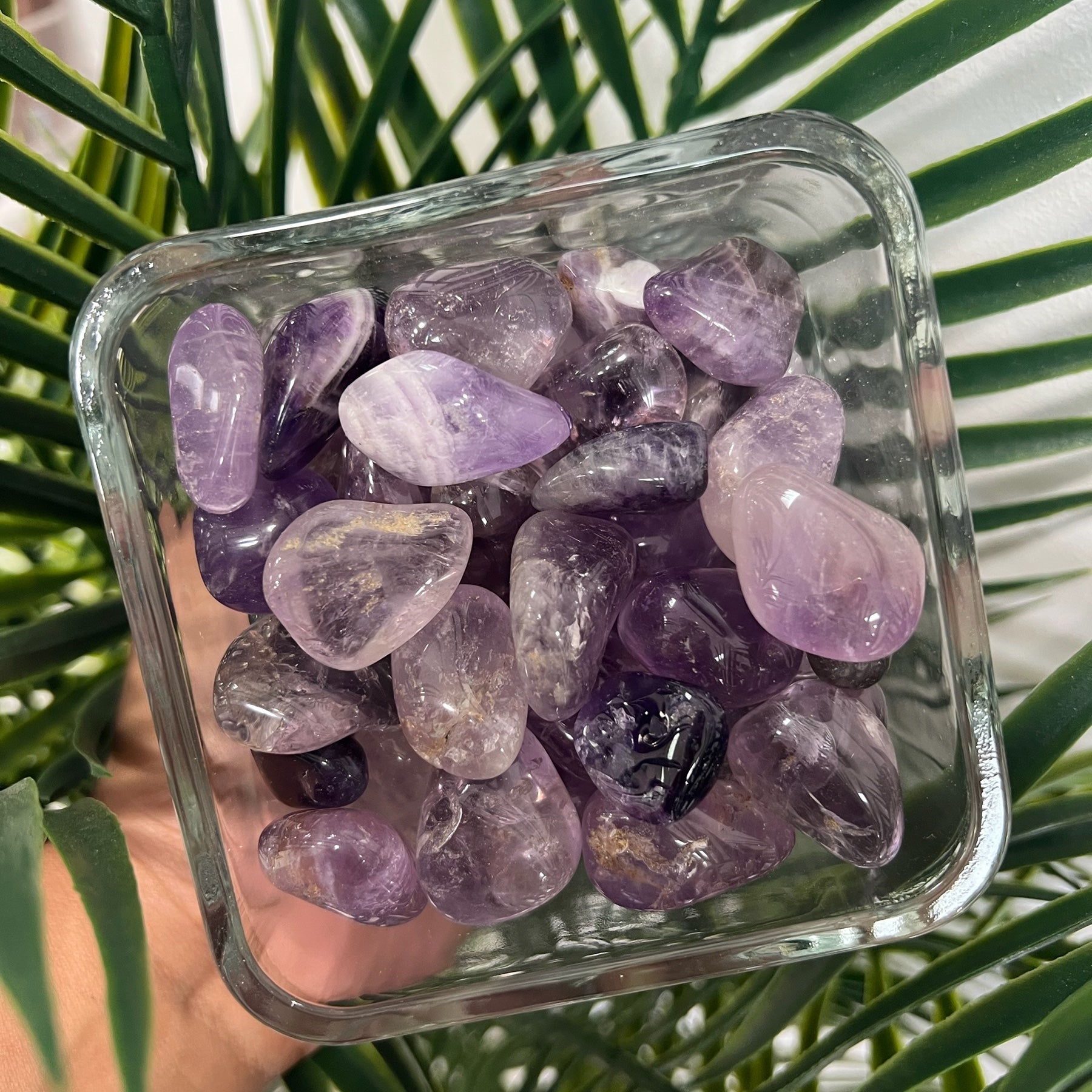 Amethyst  |  Tumbled