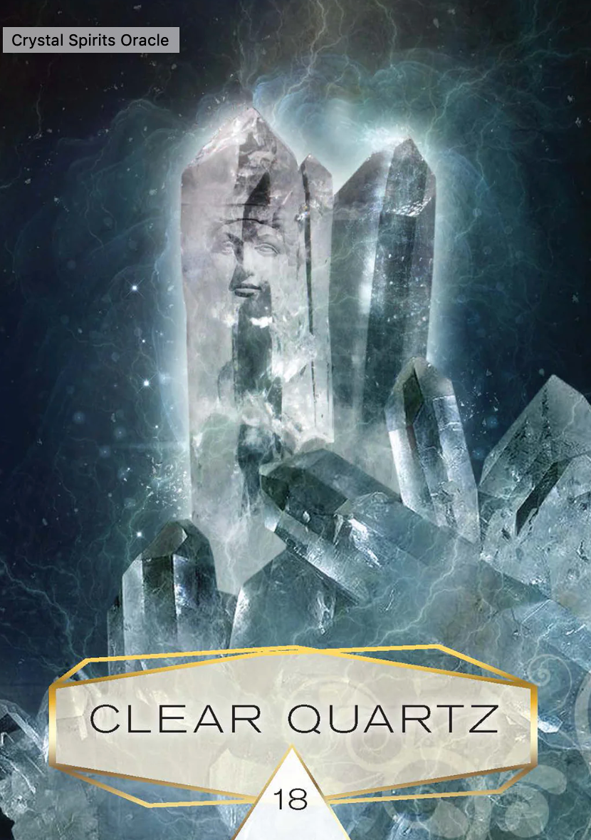 Oracle des esprits de cristal | Cartes Oracle