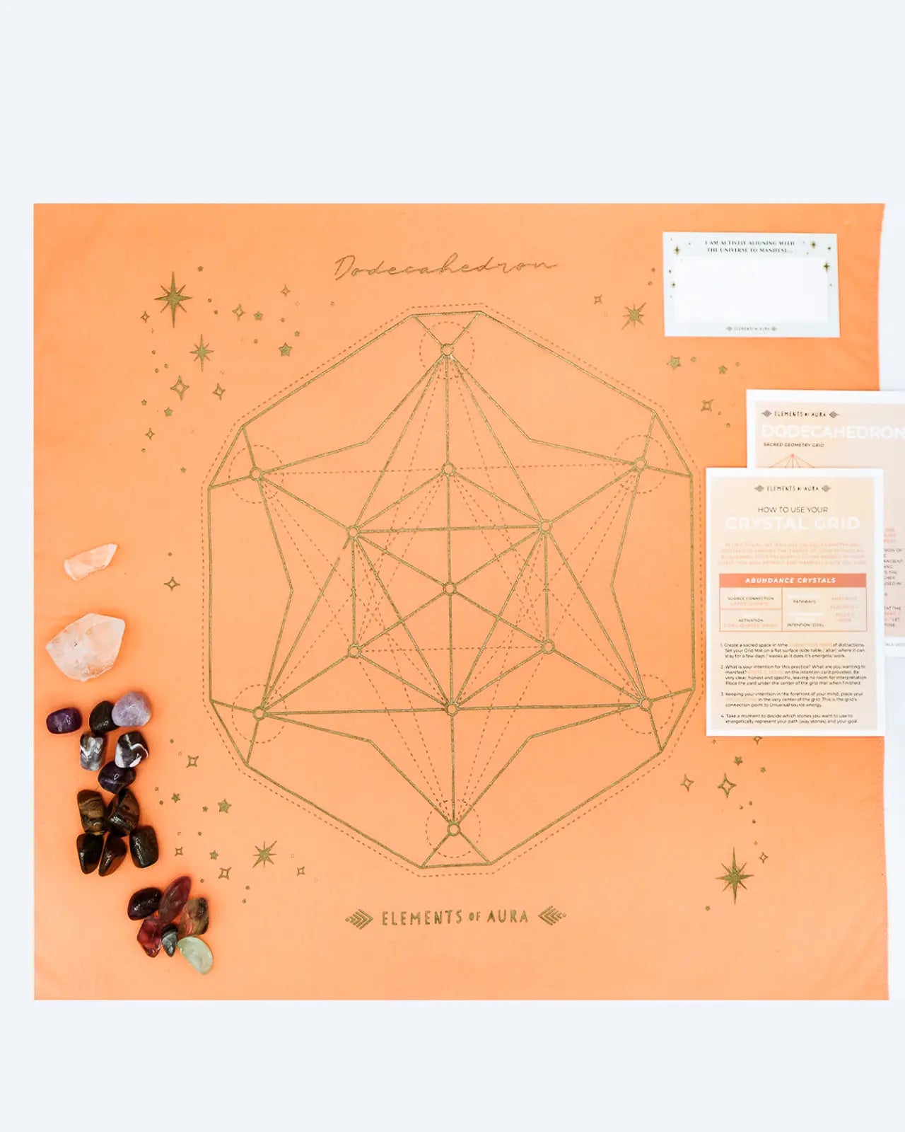 Clarity Crystal Grid  |  Manifesting Starter Kit